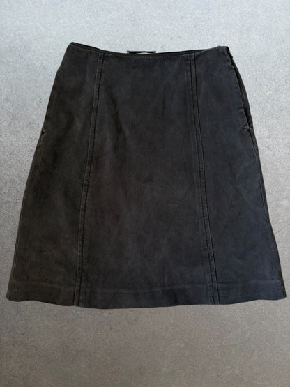 Prada Skirt Black Silk Size S