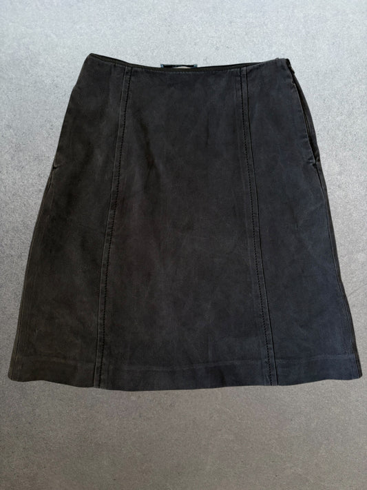 Prada Skirt Black Silk Size S