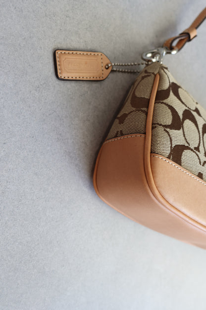 Coach Demi Biege Shoulder Bag with Dustbag