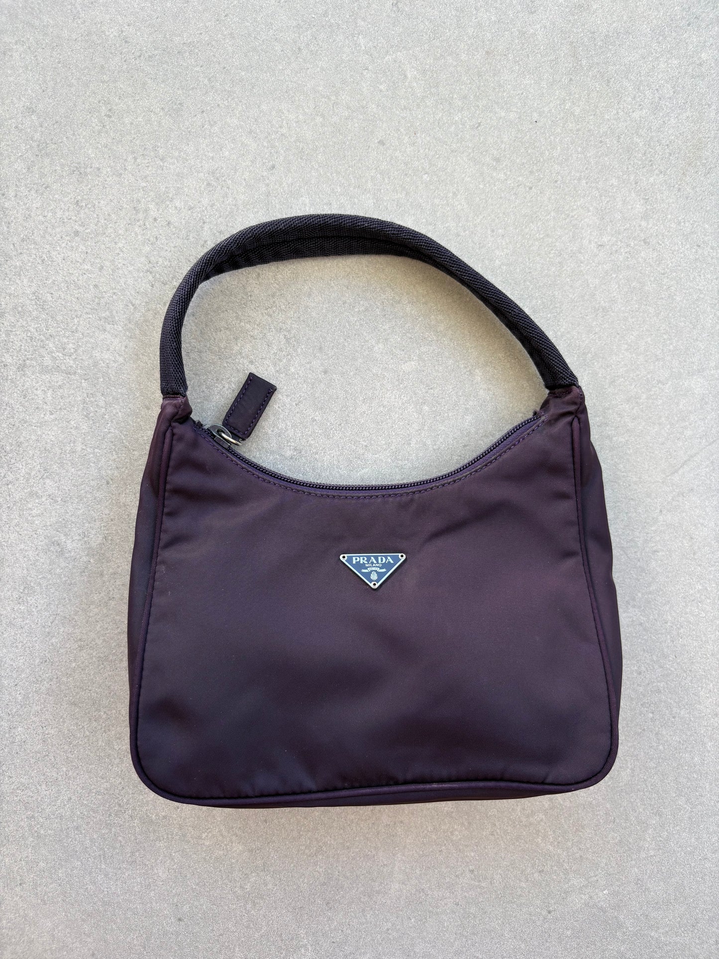 Prada Purple Re-edition 2000 Nylon bag