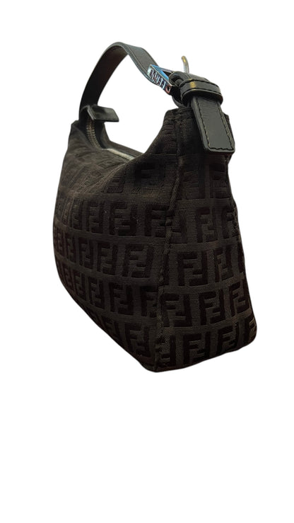 Fendi Black Pochette Cloth Bag