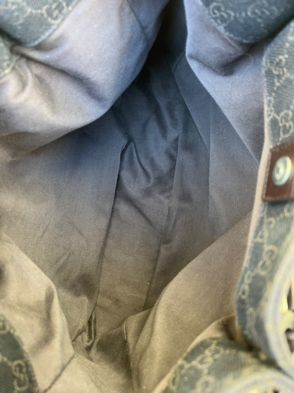 Gucci GG Canvas & Leather Tote Bag