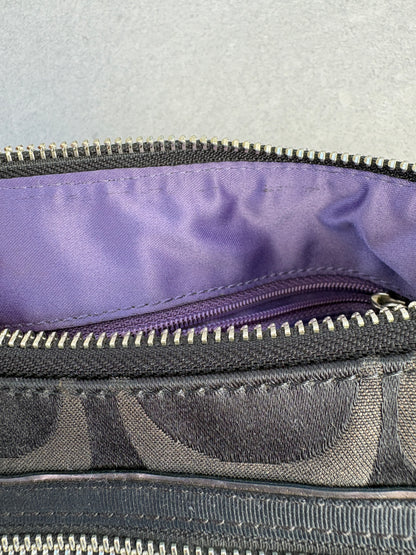 Coach Poppy Black Poppy Two-Way Handbag
