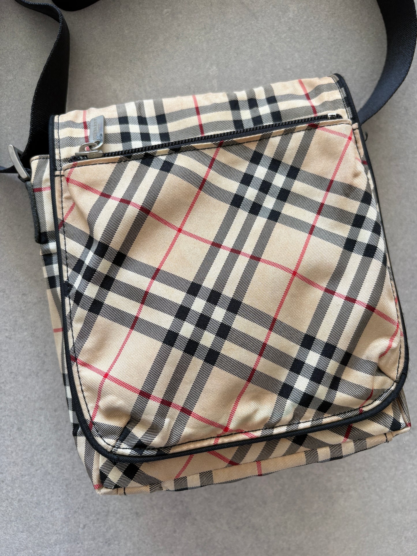 Burberry Beige Nova Check Crossbody