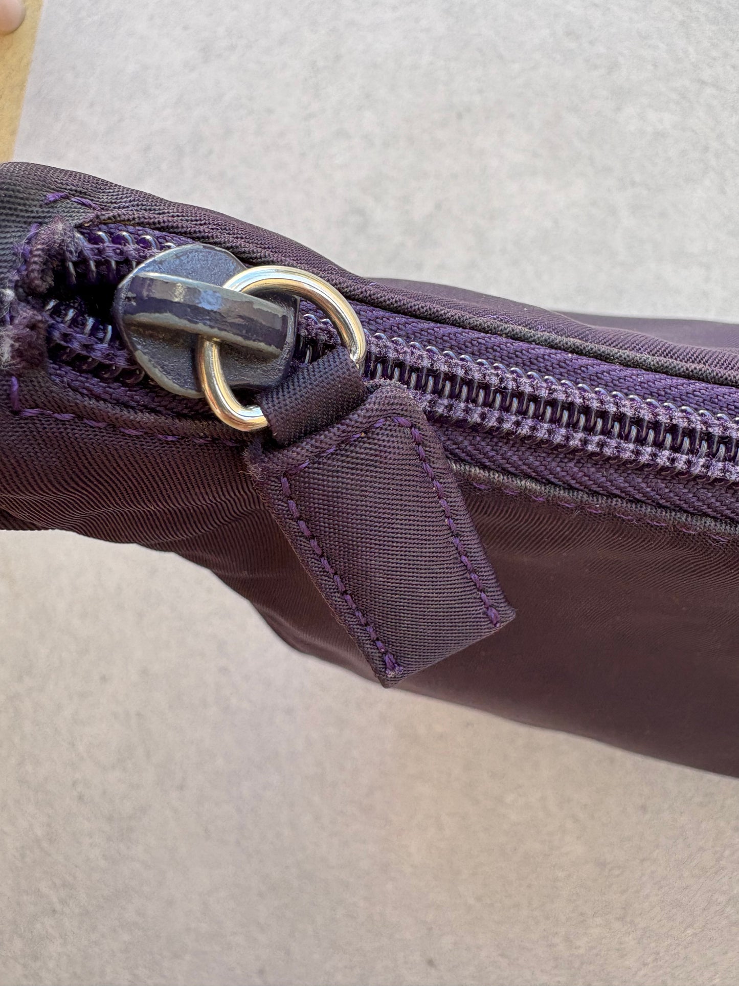 Prada Purple Re-edition 2000 Nylon bag