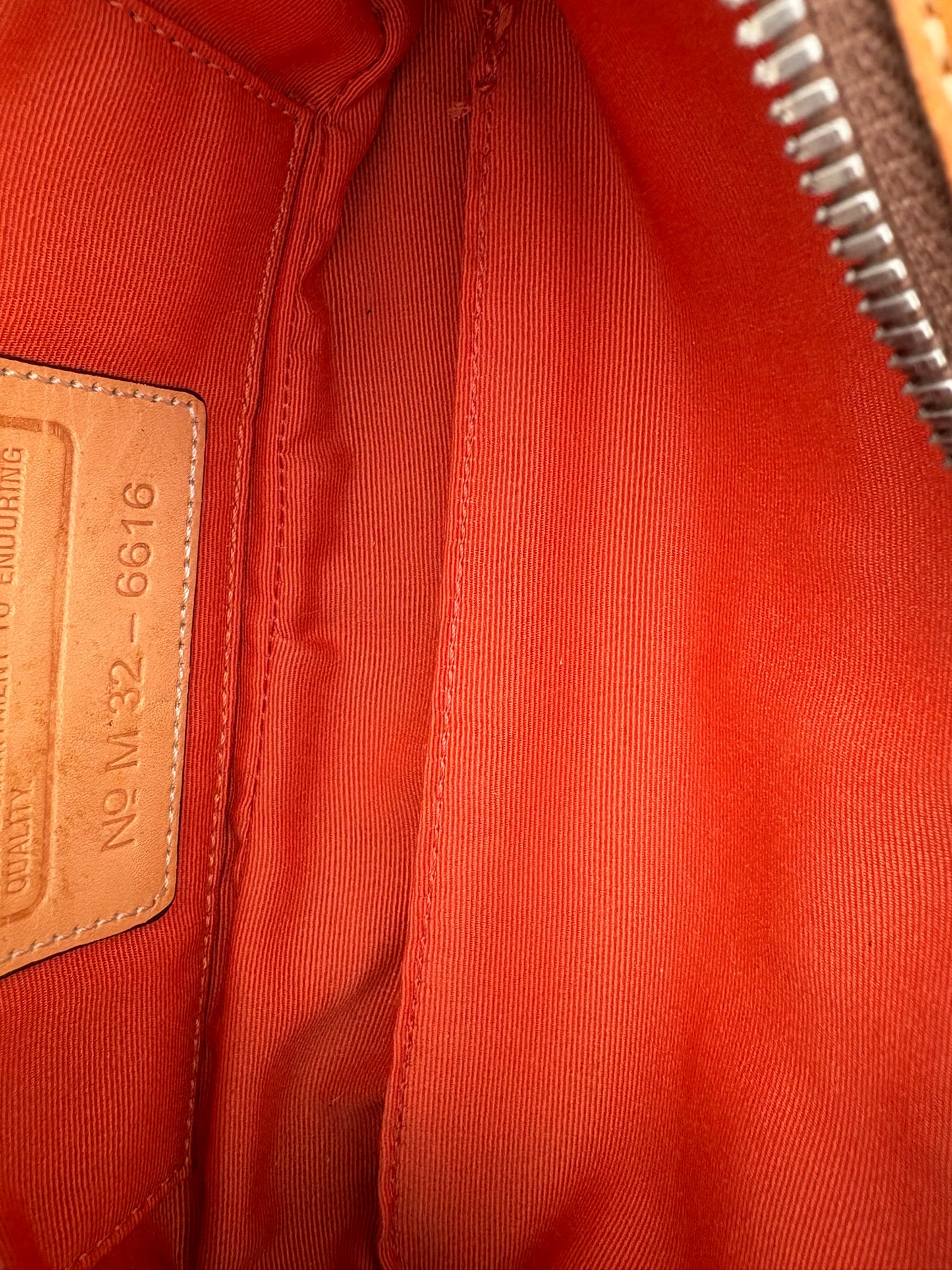 Coach Brown Canvas Signature Crossbody Bag