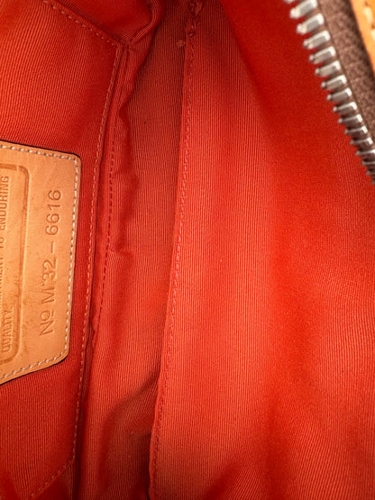 Coach Brown Canvas Signature Crossbody Bag