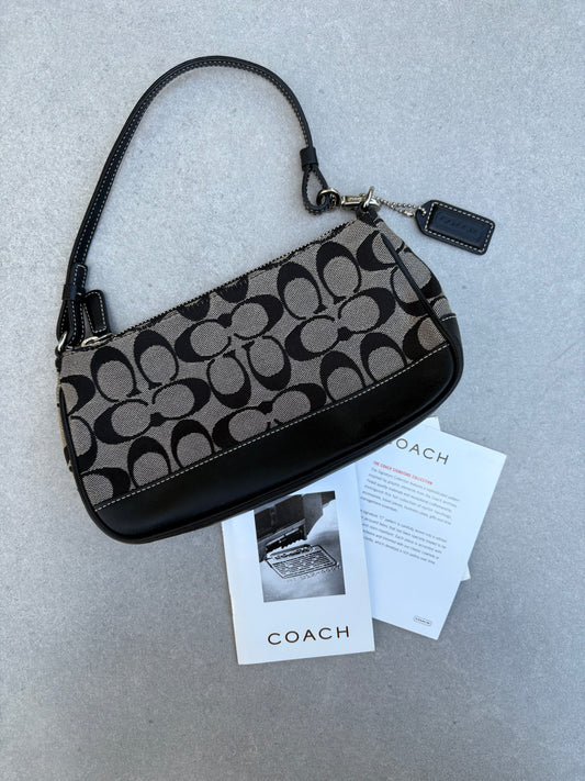 Coach Demi Black and Grey