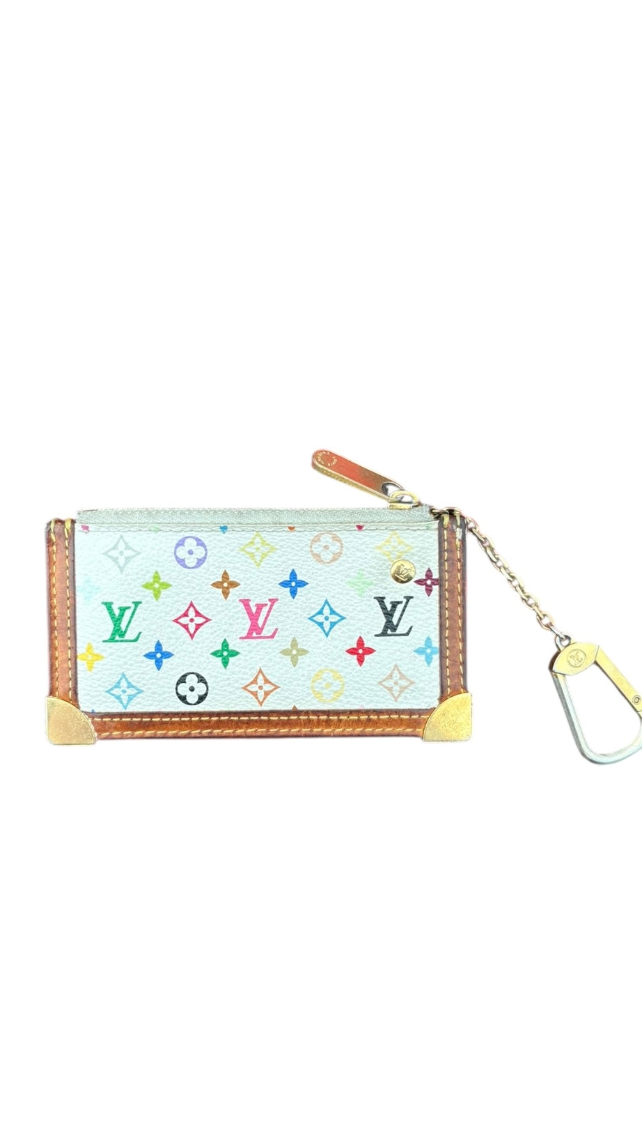 Louis Vuitton x Takashi Murakami Key Ring Card/Coin Purse