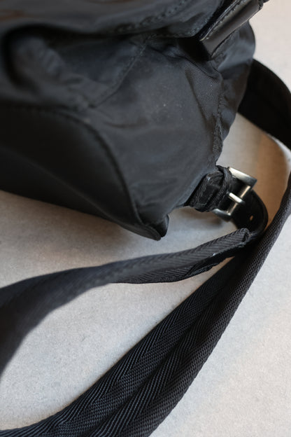 Prada Black Re-edition 2000 Nylon Backpack