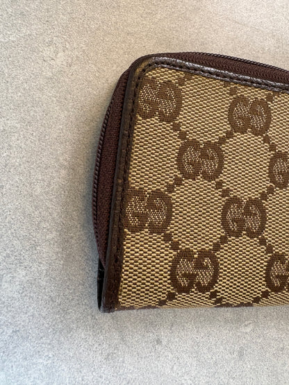 Gucci GG Biege and Black Coin Purse