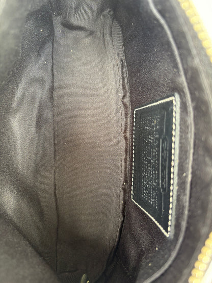 Coach Signature Monogram Demi Black