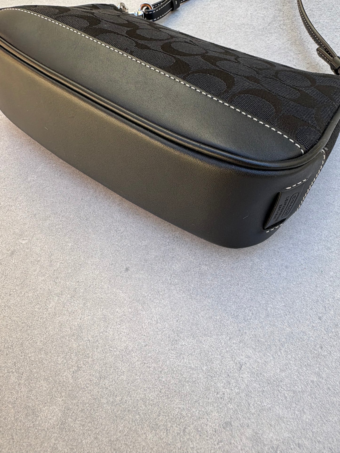 Coach Demi Black Monogram