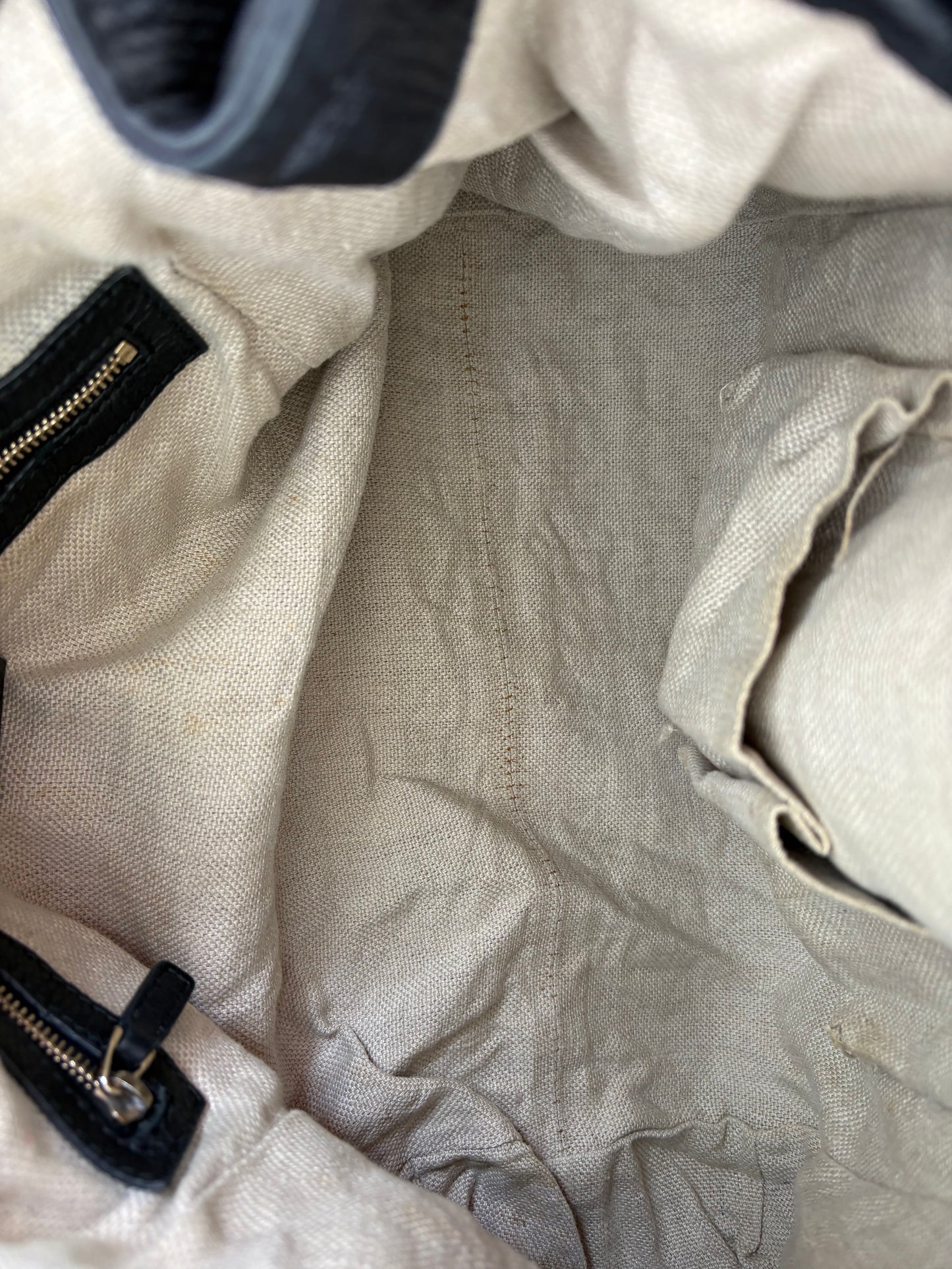 Gucci Hobo Horsebit Leather Bag Large