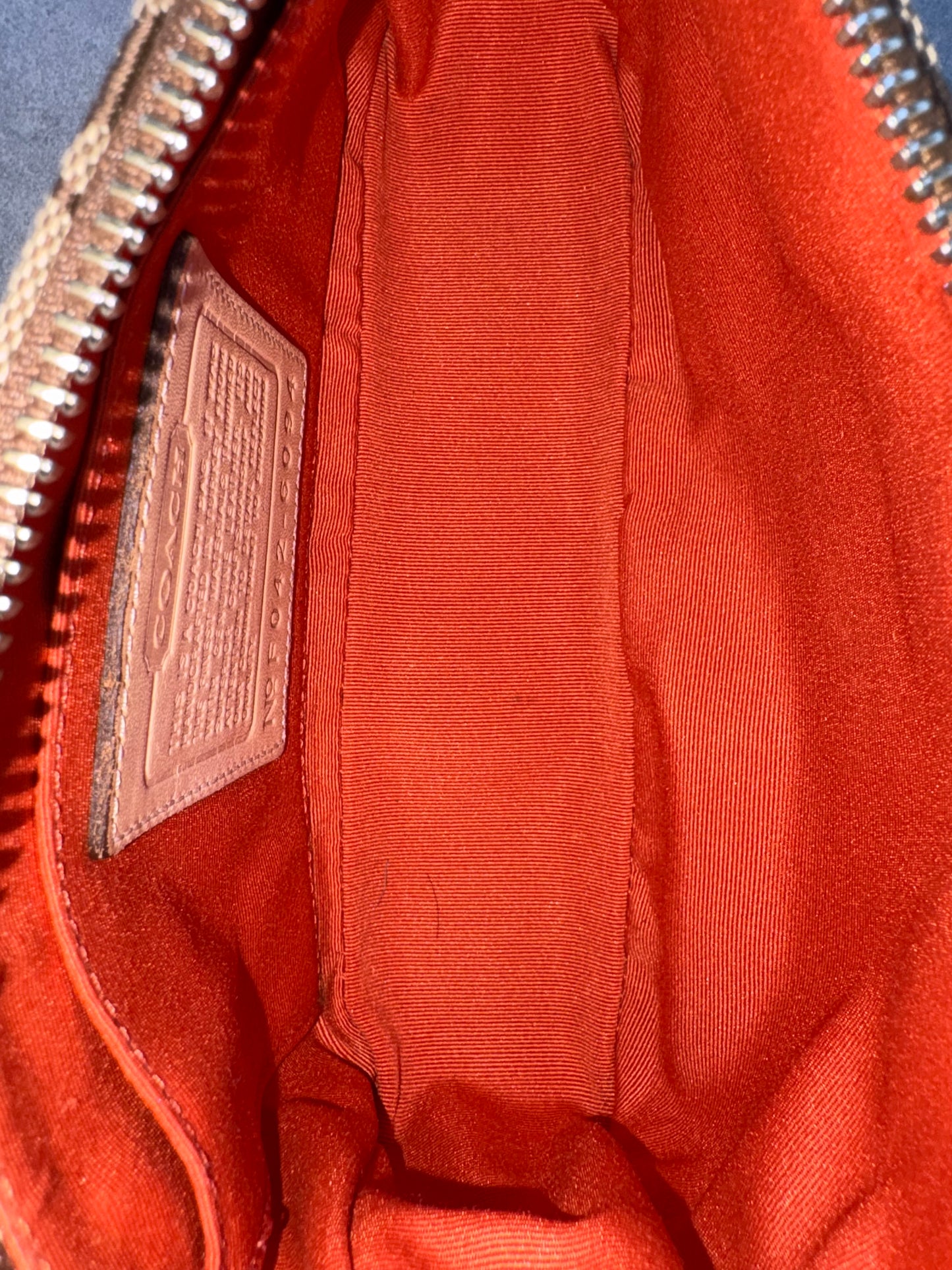 Coach Signature Demi Tan Shoulder Bag