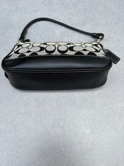 Coach Signature Monogram Demi Black
