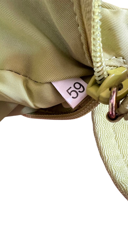 Prada Yellow Re-edition 2000 Nylon bag
