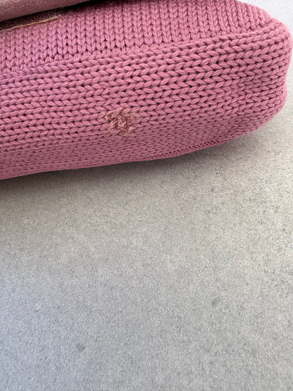 Prada Knit Shoulder Bag Pink