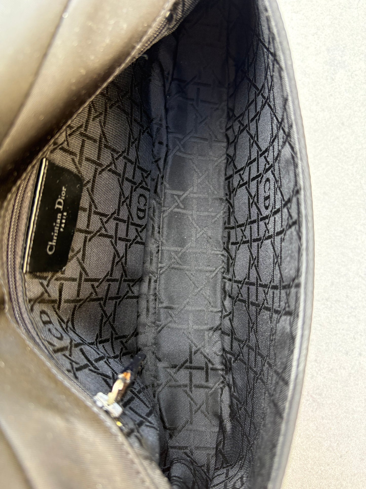 Christian Dior 2000s Black Malice Shoulder Bag