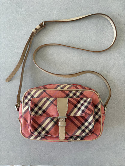 Burberry Pink Nova Check Crossbody