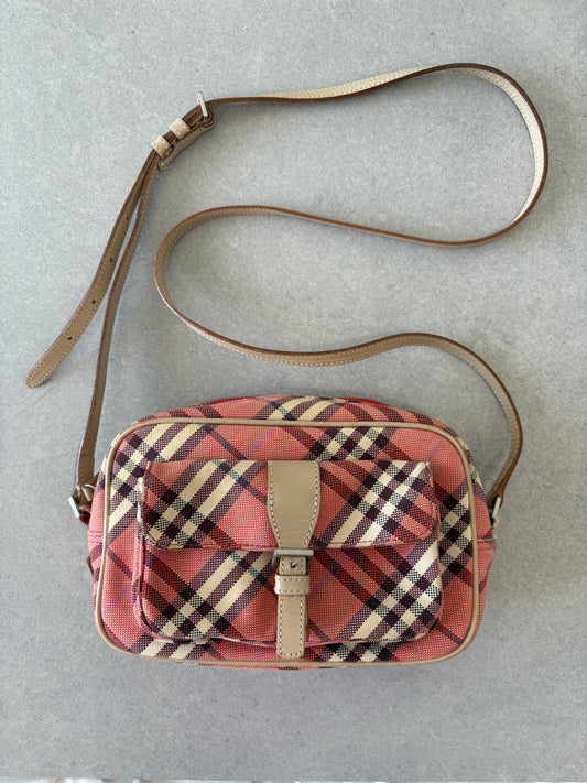 Burberry Pink Nova Check Crossbody