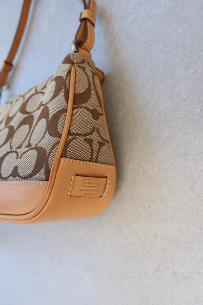 Coach Demi Tan Monogram