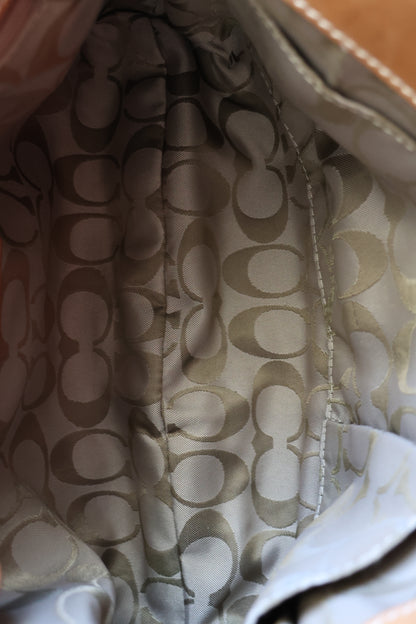 Coach Soho Brown Hobo Leather Shoulder Bag