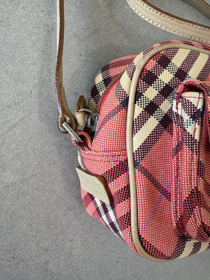 Burberry Pink Nova Check Crossbody