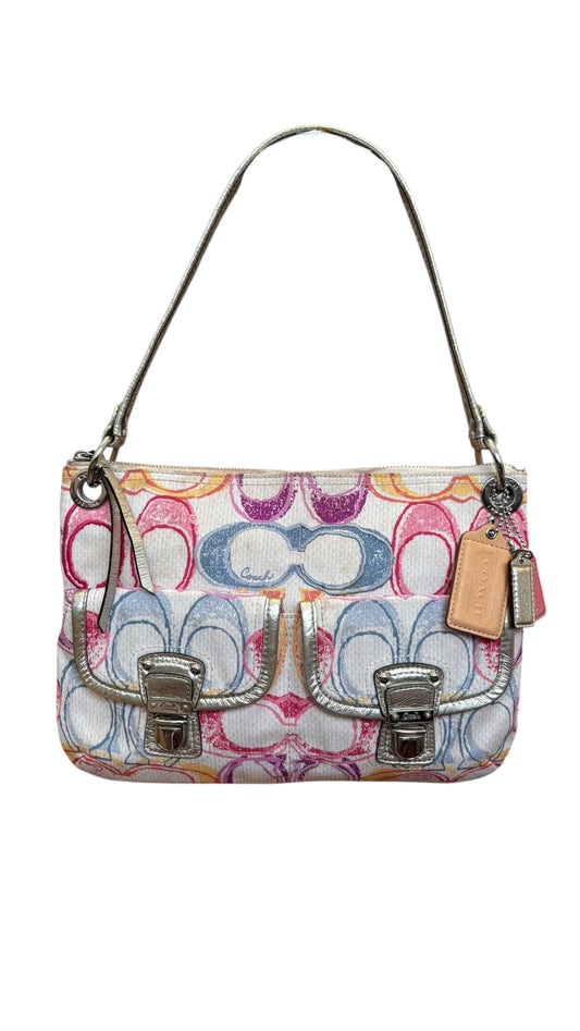 Coach Poppy Scribble Bag Two Way