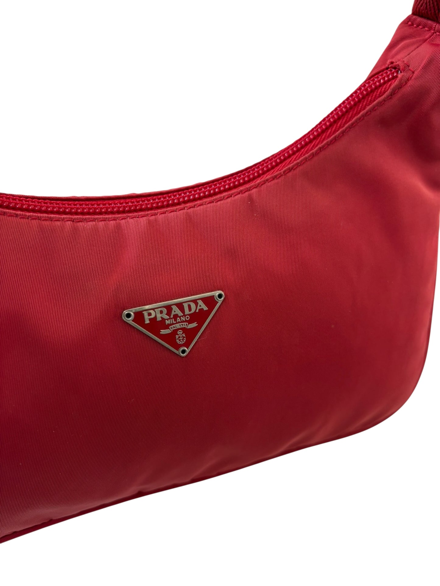 Prada Red Re-edition 2000 Nylon bag