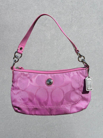 Coach Poppy Pink Shoulder Bag Two Way