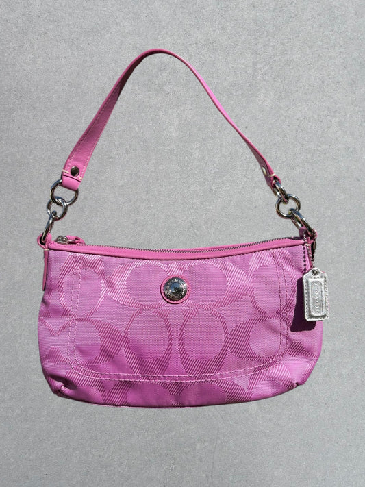Coach Poppy Pink Shoulder Bag Two Way