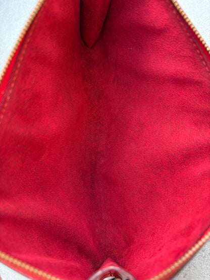 Louis Vuitton Red Epi Leather Pochette Accessoires