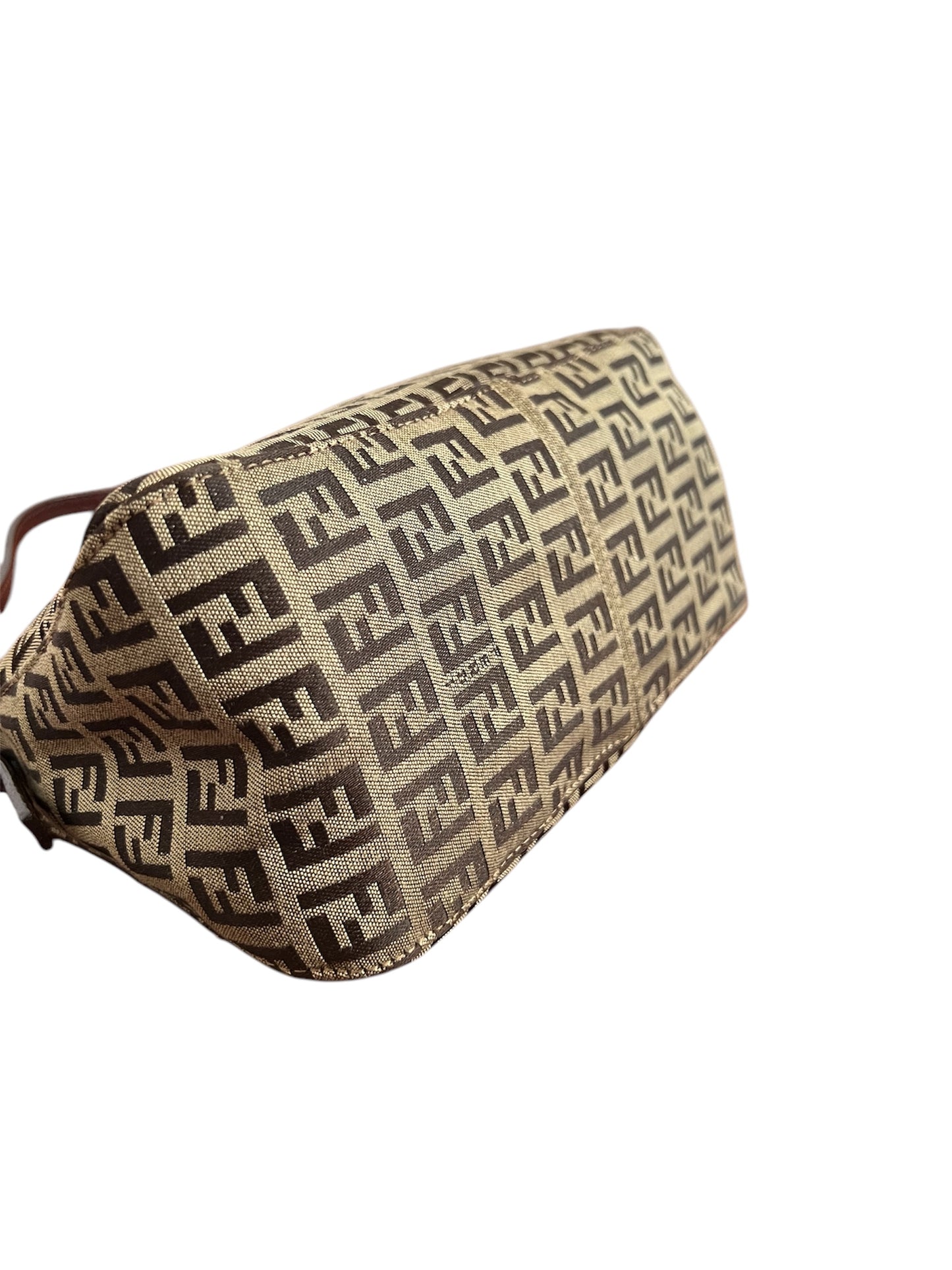 Fendi Zucchino Mini Manma Bucket Shoulder Bag