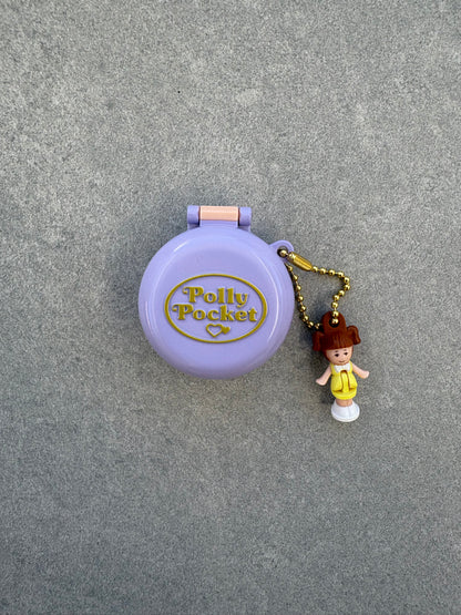 Polly Pocket Keyring Purple