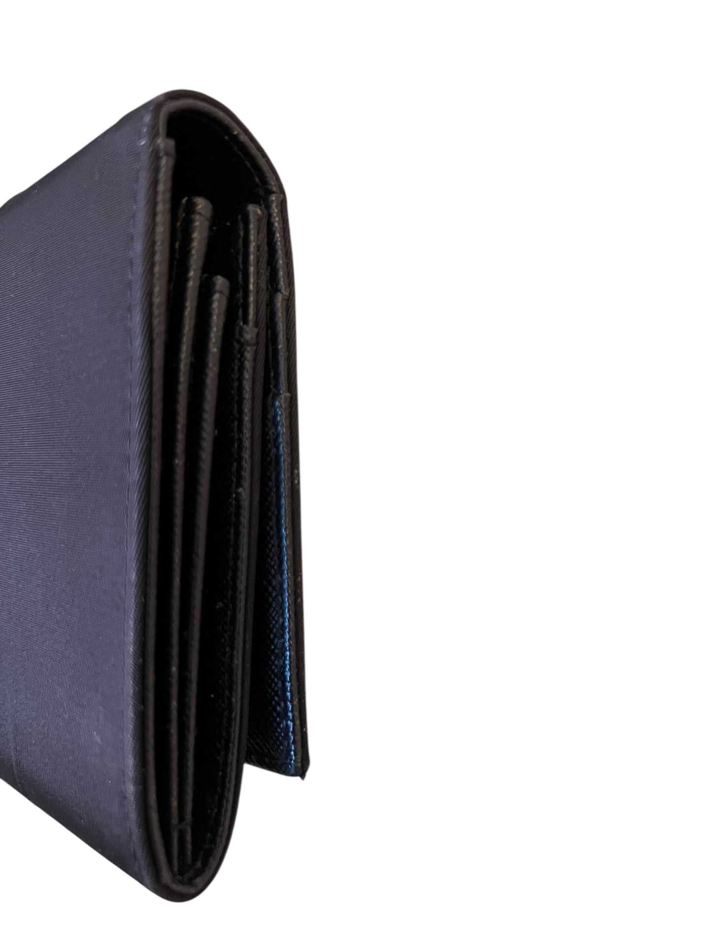 Prada Long Wallet Black