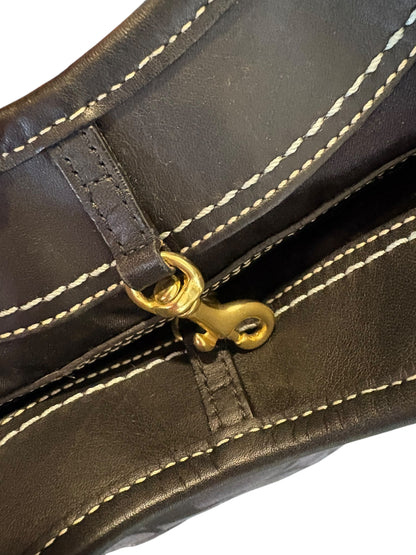 Coach Black Signature Ergo Shoulder Bag