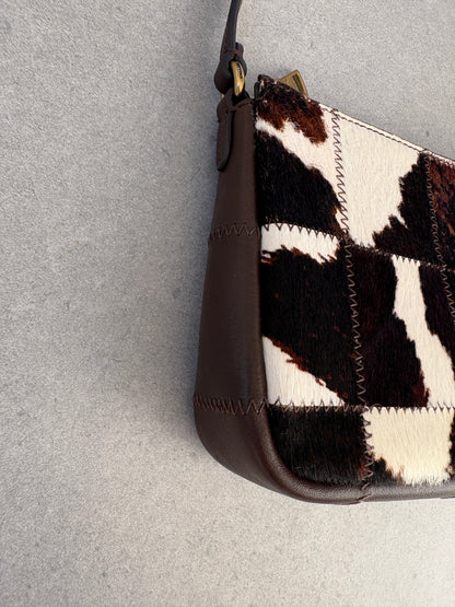 Coachtopia Cowprint Shoulder Bag