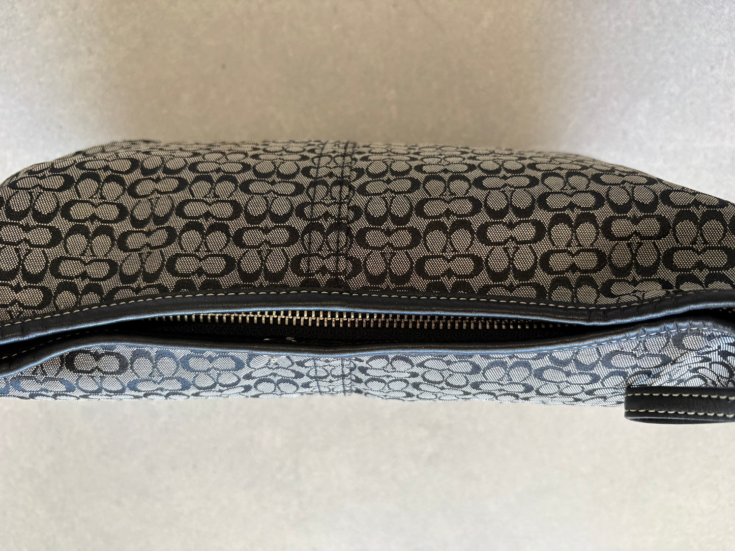 Coach Soho Shoulder Bag Black Monogram