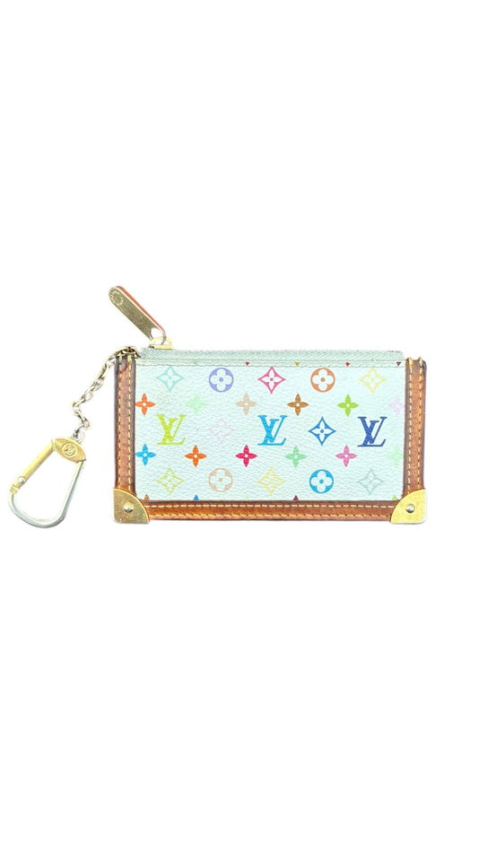 Louis Vuitton x Takashi Murakami Key Ring Card/Coin Purse