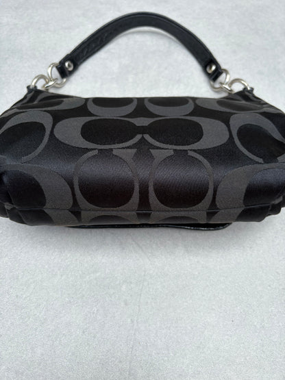Coach Poppy Black Poppy Two-Way Handbag