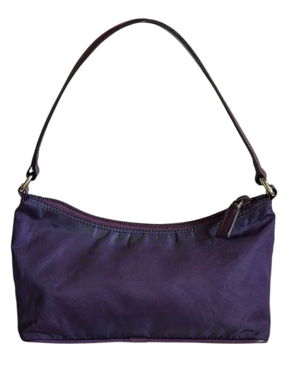 Prada Nylon Shoulder Bag Purple