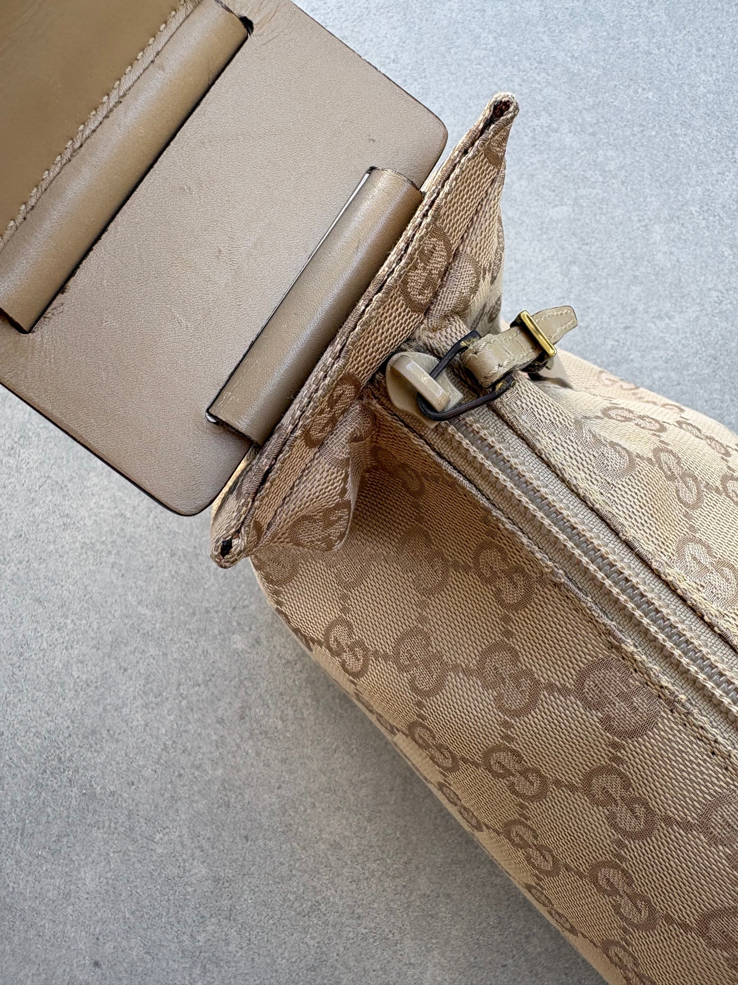 Gucci GG Canvas Pochette Shoulder Bag