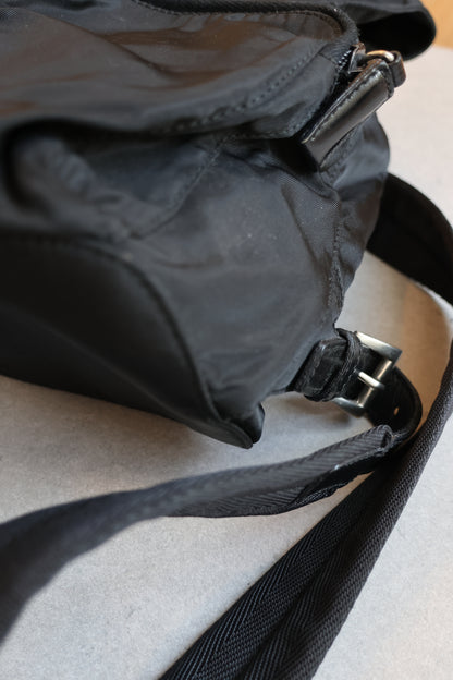 Prada Black Re-edition 2000 Nylon Backpack