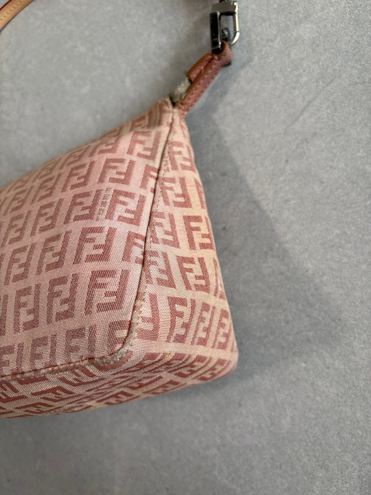 Fendi Baguette Bag Zucchino Monogram