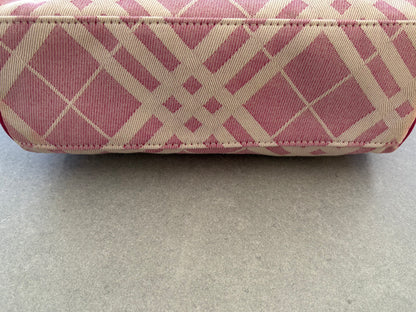 Burberry Pink Nova Check Mini Shoulder Bag