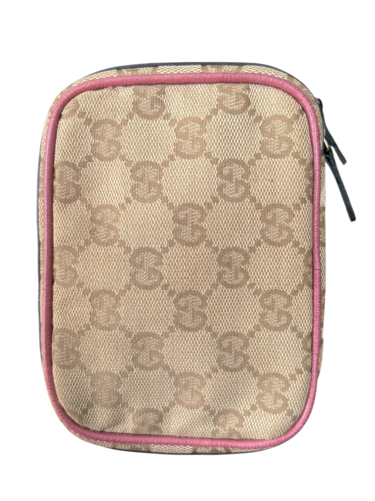 Gucci Biege and Pink Pouch
