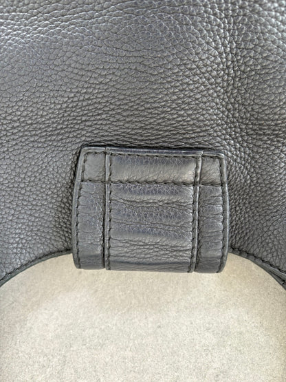 Gucci Hobo Horsebit Leather Bag Large