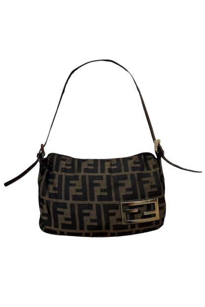 Fendi Zucca cloth baguette bag