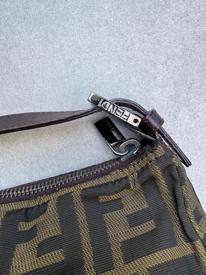 Fendi Zucca Mini Baguette Bag